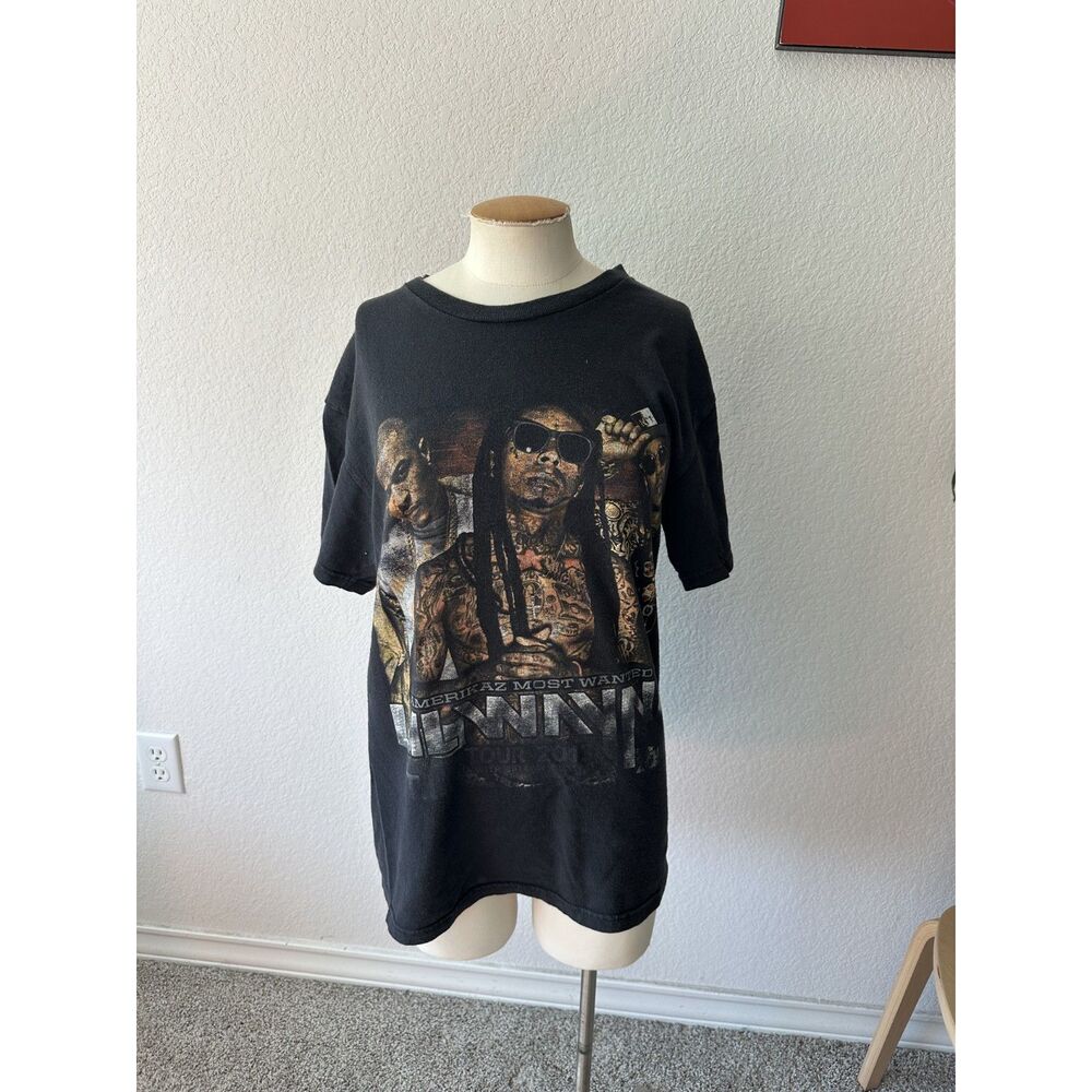 2013 Lil Wayne Weezy Americas Most Wanted 2 Chainz TI Tip Rap Tee T-Shirt